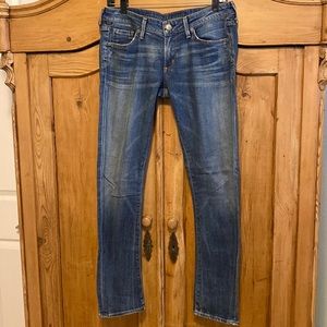 Citizens of Humanity Low Rise Skinny Jeans